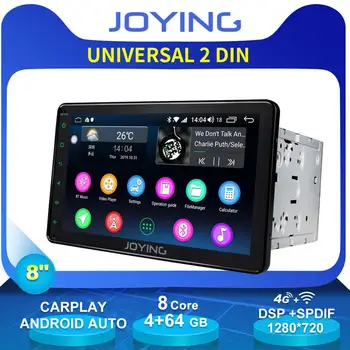 

8"Universal Head Unit Android Auto Car Radio Stereo GPS Navigation Tape Recorder Multimedia Player 4G For Nissan Honda Toyota