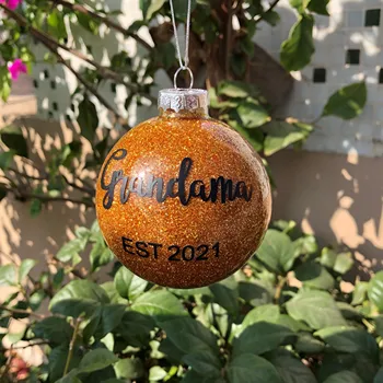 

Pregnancy Announcement Grandparents Christmas Ornament Personalized Grandma Grandpa Pregnancy Reveal to Grandparents Baubles