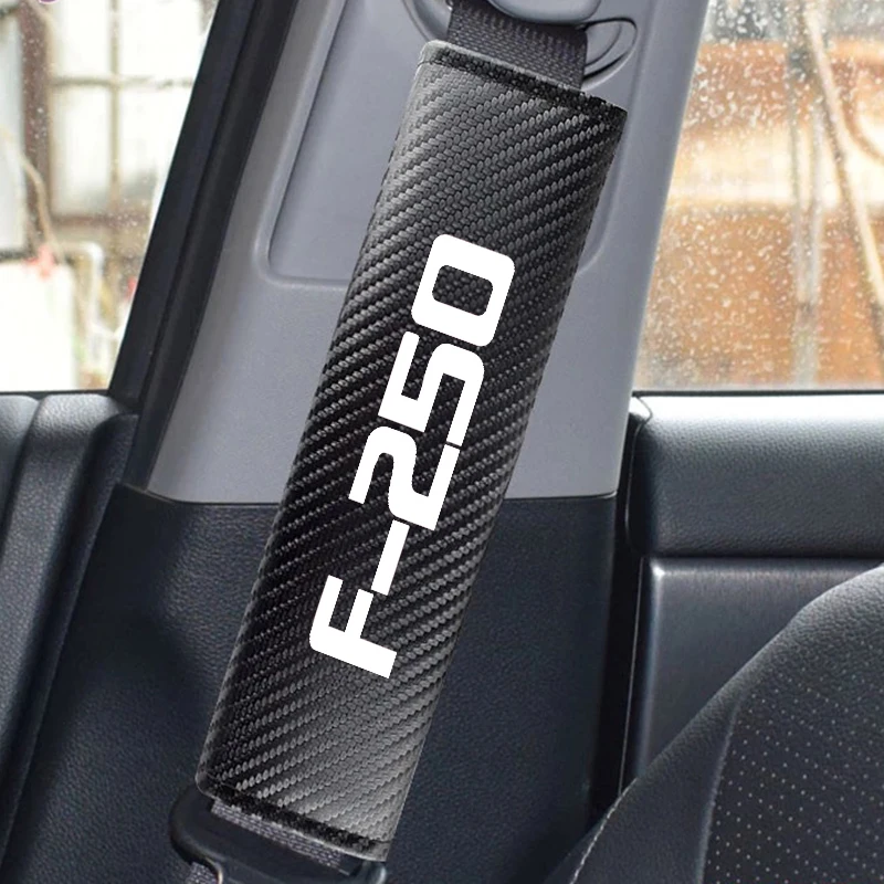 2 шт., автомобильные накладки на ремень безопасности для FORD F250 F450, наплечный ремень для сиденья, накладка на подушку, автомобильный ремень, защитный чехол для ремня безопасности для взрослых