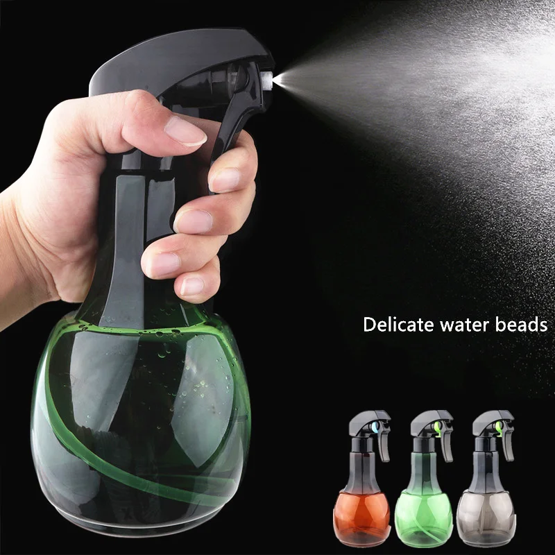400ml 3 Color Haircut Spray Bottle Refillable Fine Mist Hairdressing