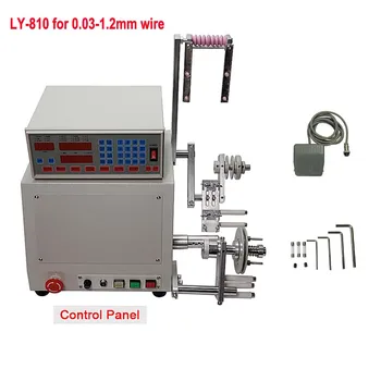 

LY 810 New Computer C Automatic Coil Winder Winding Machine for 0.03-1.2mm wire