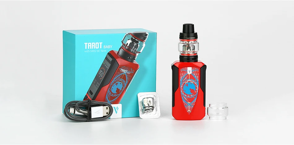 Vaporesso Таро детский 85 Вт TC комплект с 4,5 мл/2 мл NRG SE бак и 2500 мАч встроенный аккумулятор и 0,002 s Скорость Стрельбы комплект электронной сигареты
