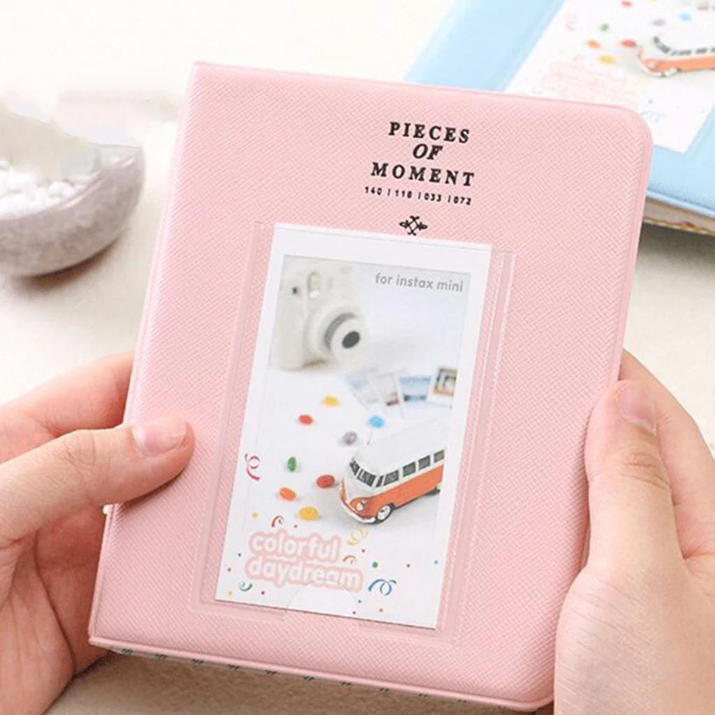 64-Pocket Mini Album Case Storage for fujifilm instax mini 8, 9 7s 50 3'' Film