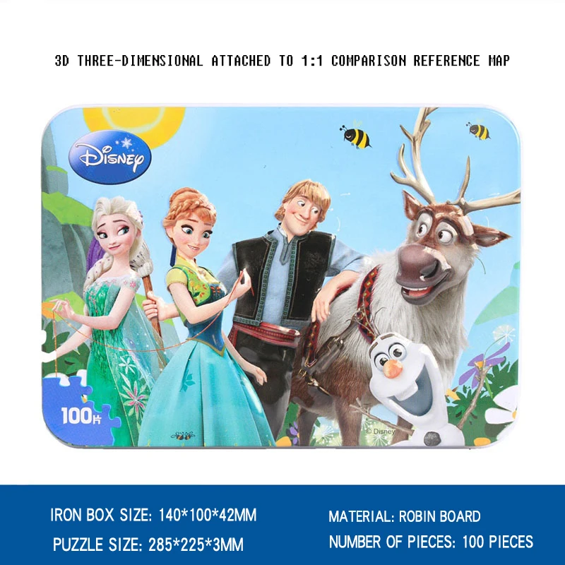Disney Toy Story 4 Мультяшные анимационные Пазлы для детей 2020 Детские 100 штук деревянные