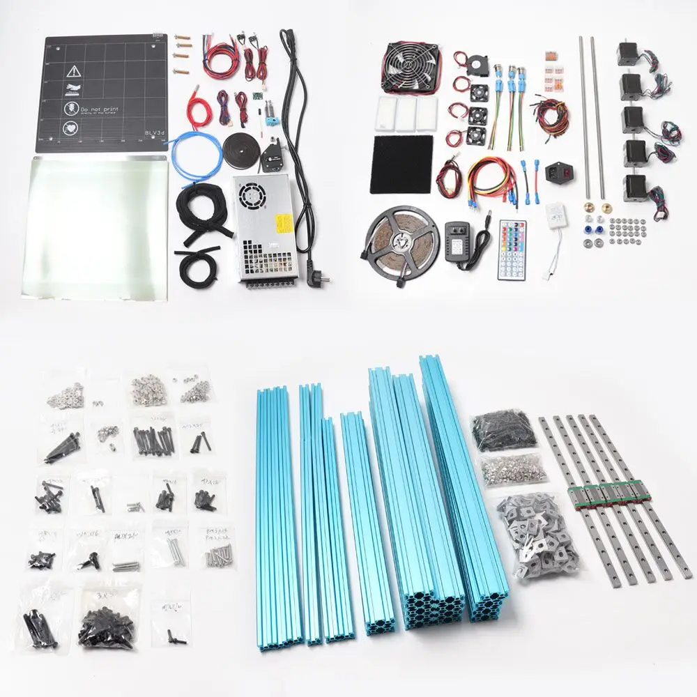BLV MGN12 Cube 3d принтер Lite kit без материнской платы комплект профильных рамок для