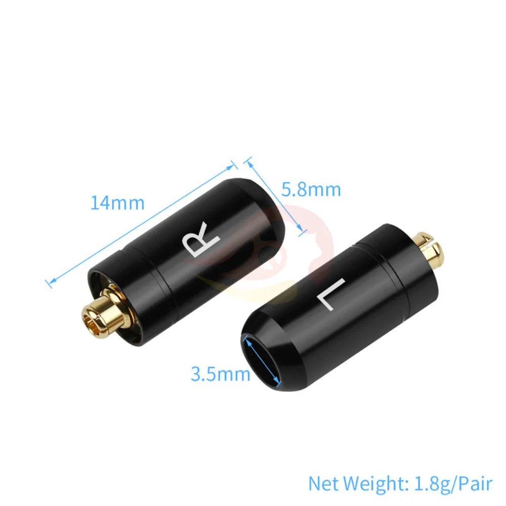2pairs MMCX Plug Connector For W30 W40 W50 W60 W80 UM50 HiFi Headset Soldering Wire Connector Gold Plated Audio Adapter DIY