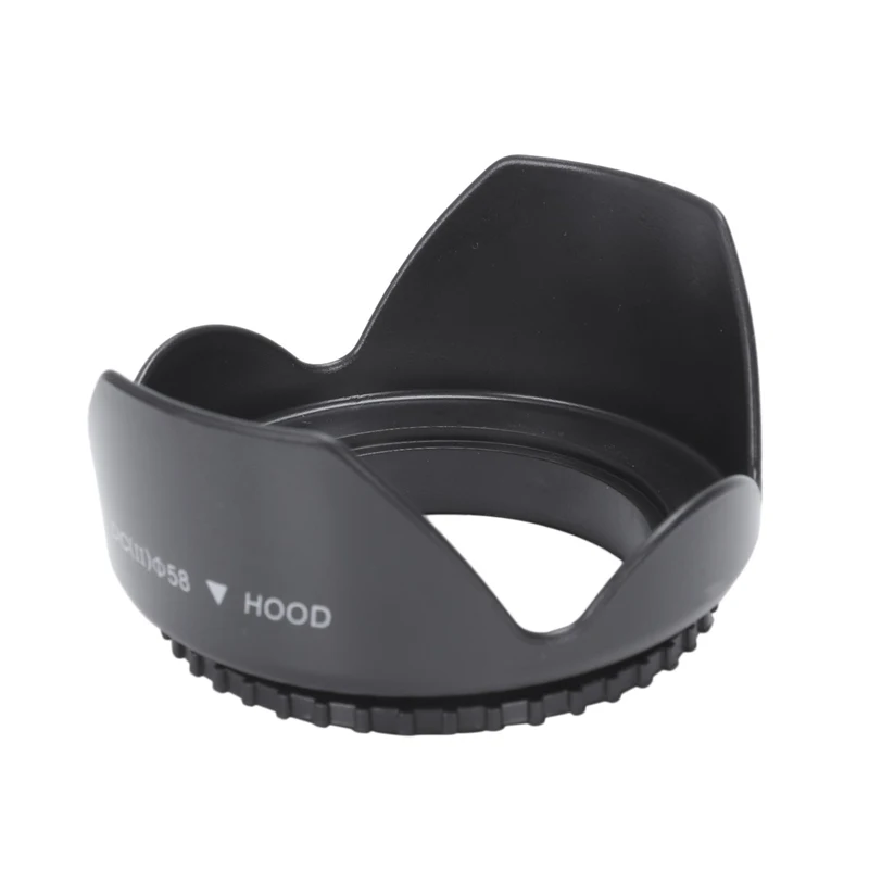 CPL UV Filter Kit 58mm for Canon EOS 700D 100D 600D 1200D Lens Hood Cap