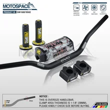 Руль для Pro Taper Pack Bar 1-1/" Классическая дверная ручка бар колодки ручки Pit Pro Racing Dirt Pit Bike мотоцикл с адаптер cnc