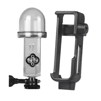 

3pcs Waterproof Case Border Frame w/Screw Lens Cover Sports camera waterproof case camera protection frame for DJI Osmo Pocket