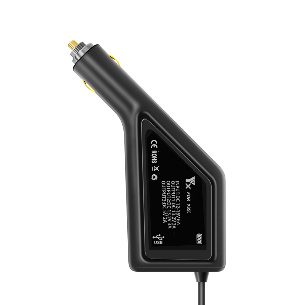 USB Автомобильное зарядное устройство Дрон двойное устройство дистанционного управления на батарейках адаптер для FIMI X8 SE