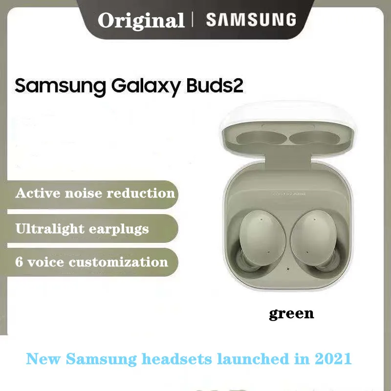 New Samsung Galaxy Buds 2 Wireless Headphones Earbud Noise Cancelling