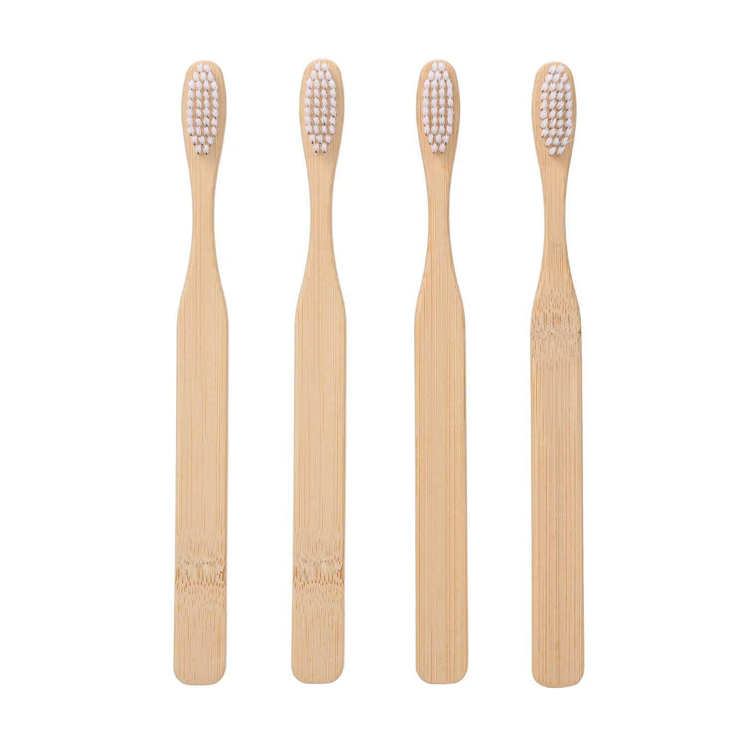 Bamboo Toothbrush with Dense Bristles Manual Toothbrushes Set for Adults Oral Care Environmental Soft Bamboo Toothbrush