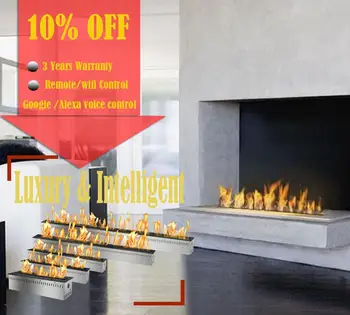 

Inno living fire 36 inch bio ethanol fuel burner insert with remote control
