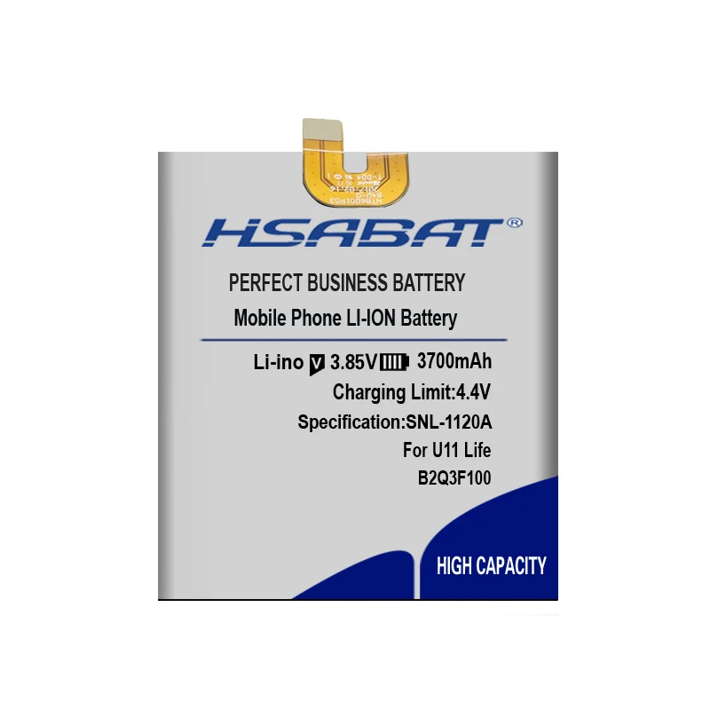 HSABAT батарея 3700mAh B2Q3F100 для htc U11 life