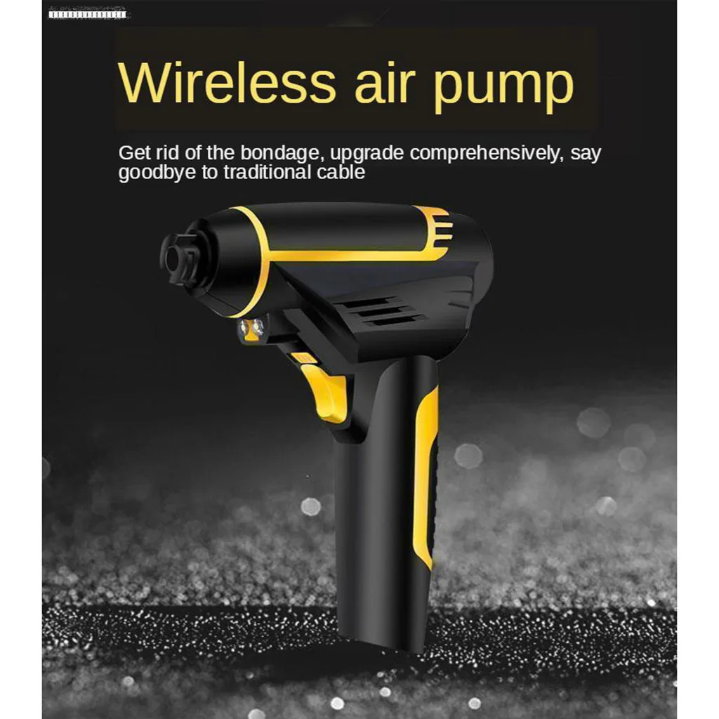 Vehicle-mounted Universal Power Supply Hand-held Compression Car Air Pump