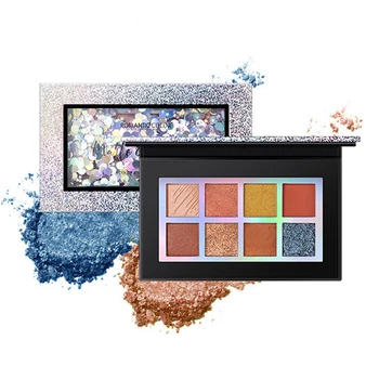 

Bling 8 Color Glitter Meteor Eyeshadow Palette Waterproof Shimmer Eye Shadow Pallete Beauty Glitter Diamond Shine Eye Makeup Kit