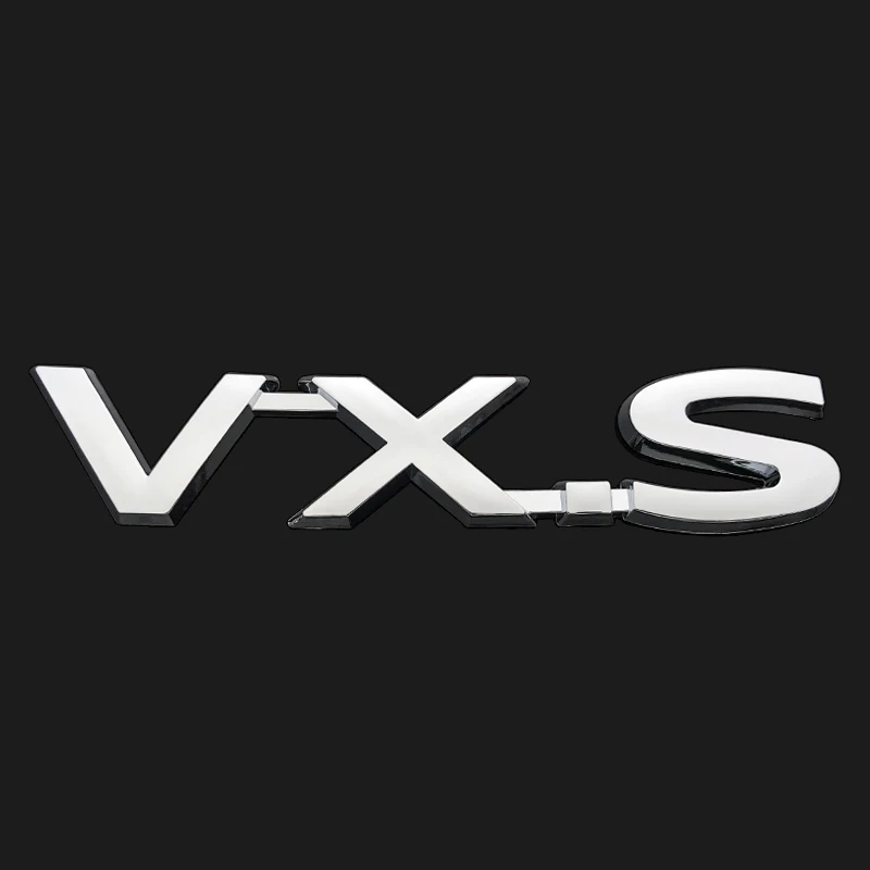 3D Металл V6 V8 5,7 VX VXR GXR VXRI GXRI VXS TXL эмблема знак, наклейка на автомобиль турбо наклейки на замену для Toyota Land Cruiser Prado