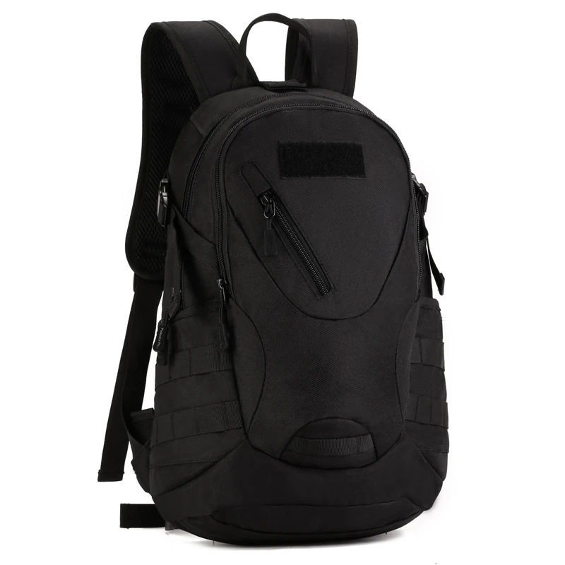 Black 20L тактический рюкзак, походный военный рюкзак, камуфляжный армейский рюкзак, мужские сумки для путешествий, кемпинга, альпинизма, спорта на открытом воздухе XA912WA - Цвет: Black
