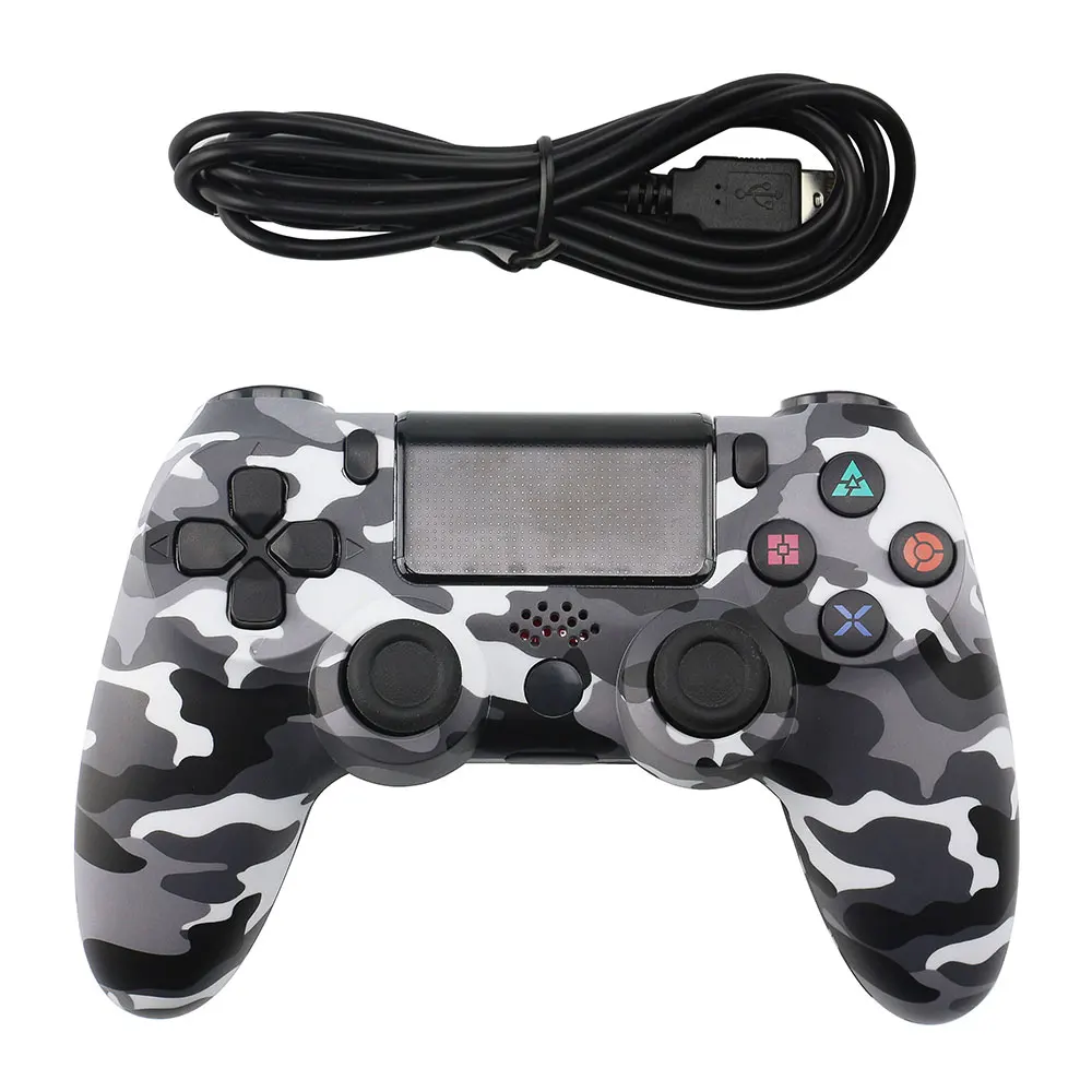 Проводной игровой контроллер для PS4 контроллер для Playstation 4 джойстик ps4 Геймпад Dualshock 4 игровой контроллер - Цвет: Белый