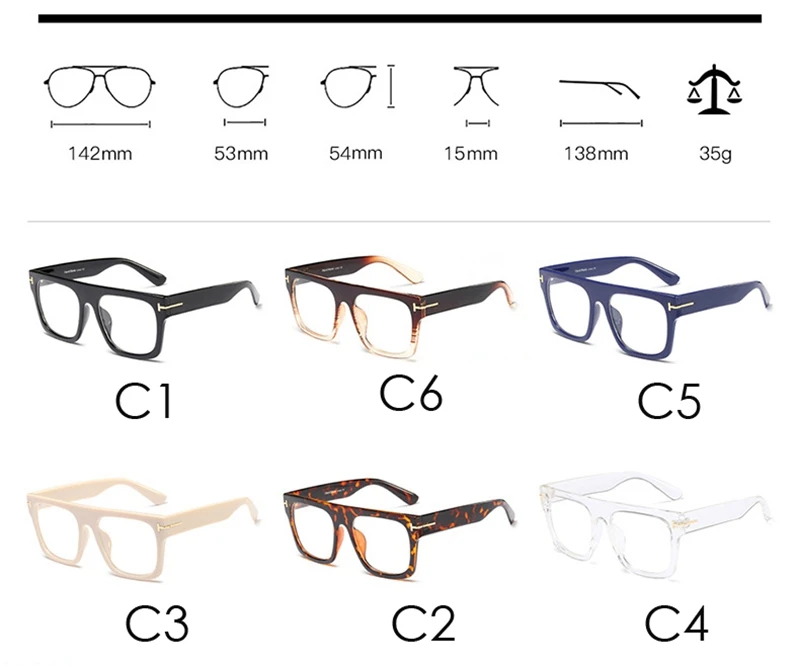 Iboode Ретро квадратные оправы для очков для мужчин и женщин трендовая стильная оптическая мода очки компьютерные очки Оправы унисекс