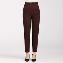 *#Best Price Winter Woman Thermal Puffer Pant Red Army Green Quilted Bottom Elastic Waist Women Warm Lightweight Feather Puff Wadded Trousers *#Best Price Winter Woman Thermal Puffer Pant Red Army Green Quilted Bottom Elastic Waist Women Warm Lightweight Feather Puff Wadded Trousers