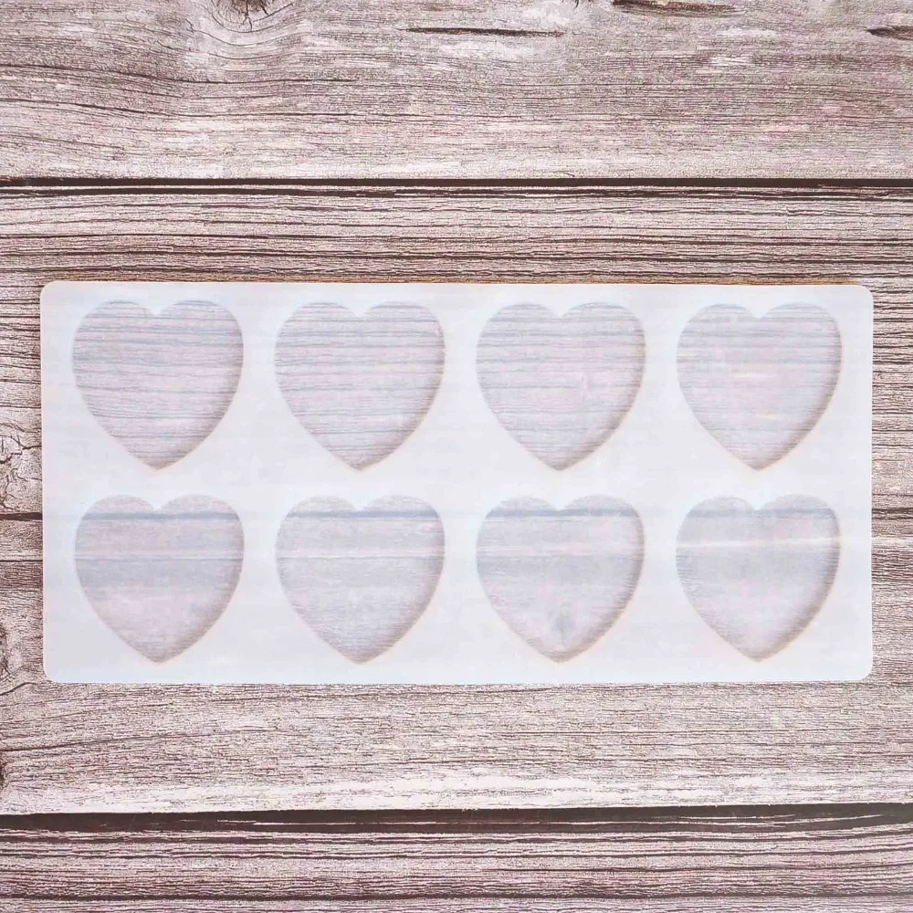 Форма сердца шоколадный трансферный лист формы для украшения торта ...