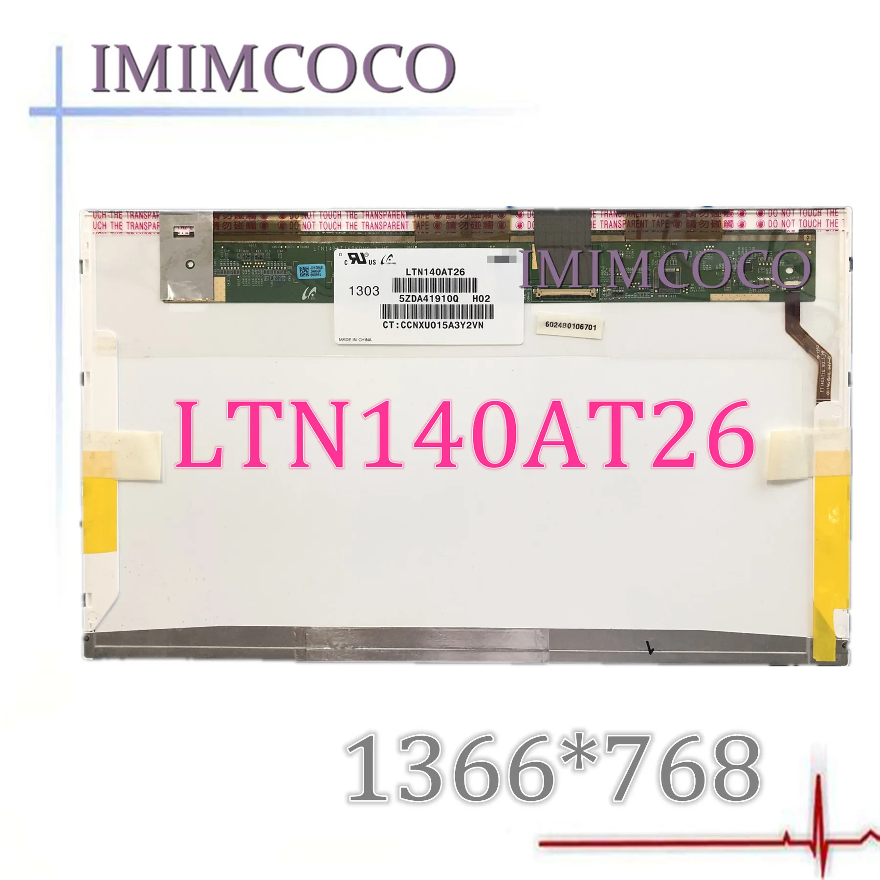 LTN140AT26 подходит LP140WH1TLE2 B140XW01 V.9 N140BGE-L22 HB140WX1-200 LP140WH4-TLC1 LP140WH4-TLP1 LP140WH1-TLE2