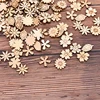 100pcs Mix Wooden Pieces Creative Flower Leaves Cutouts Slice For DIY Wooden Art Decoration Home Party Doodle Scrapbooking ► Photo 3/6