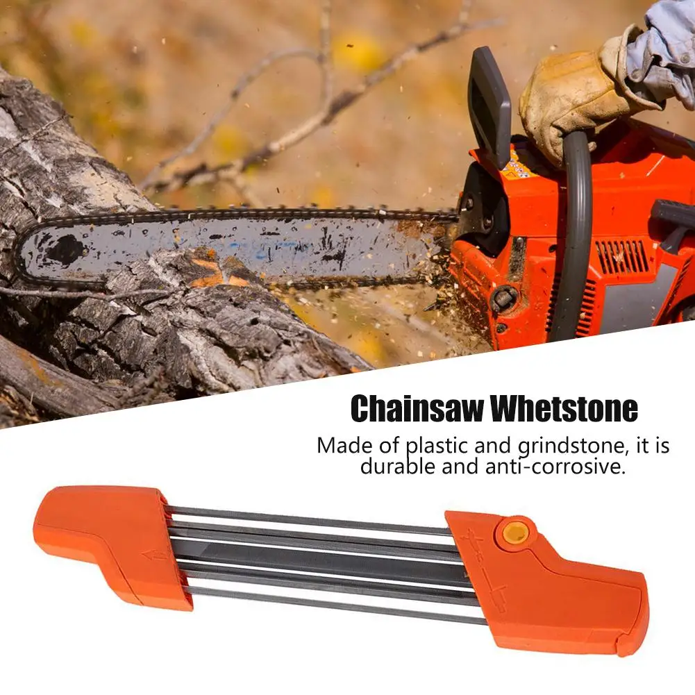 Easy File 2 In 1 Chainsaw Chain Sharpener 3//16P 4.8mm Chain Grinding Tool 3//16P 4.8mm
