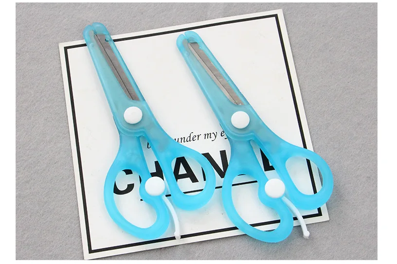 B102 Scissors for Students Children Handmade DIY Does Not Damage Hand Kindergarten Paper Cutting Knife Stainless Steel Art Cutti