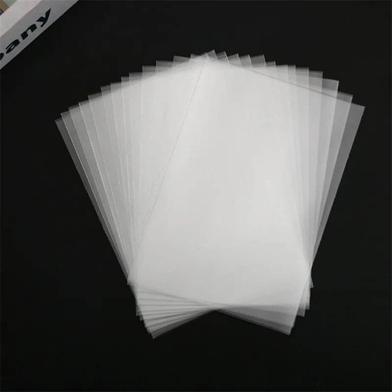 New 100pcs Transprant Card Cover Protective Holder For Business Playing Desk Board Game ID Cards Photocard Holders