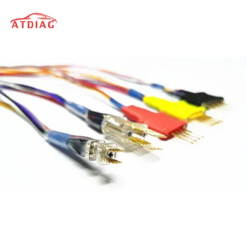 

5pcs cable Wires Pins Probes adapter Supports iProg/Xprog For ECU In-Circuit Without Soldering