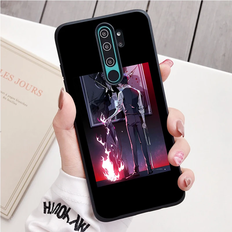 xiaomi leather case case Dazai black Silicone Phone Case For Redmi note 8 7 Pro S 8T for redmi 9 7A Cover phone cases for xiaomi