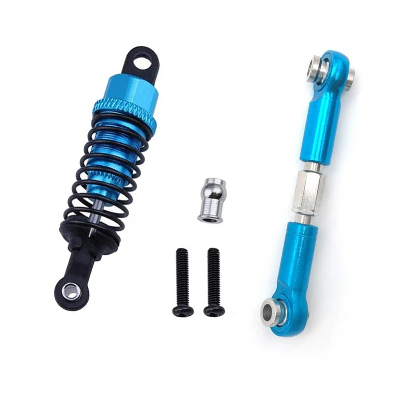 1/18 RC Truck Servo Linkages Pull Rods Shock Absorbers for Wltoys A949 A959