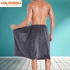 Soft Man Wearable Bath Towel With Pocket Soft Mircofiber Magic Swimming Beach Towel Blanket Toalla De Playa 70*140cm ► Photo 1/6