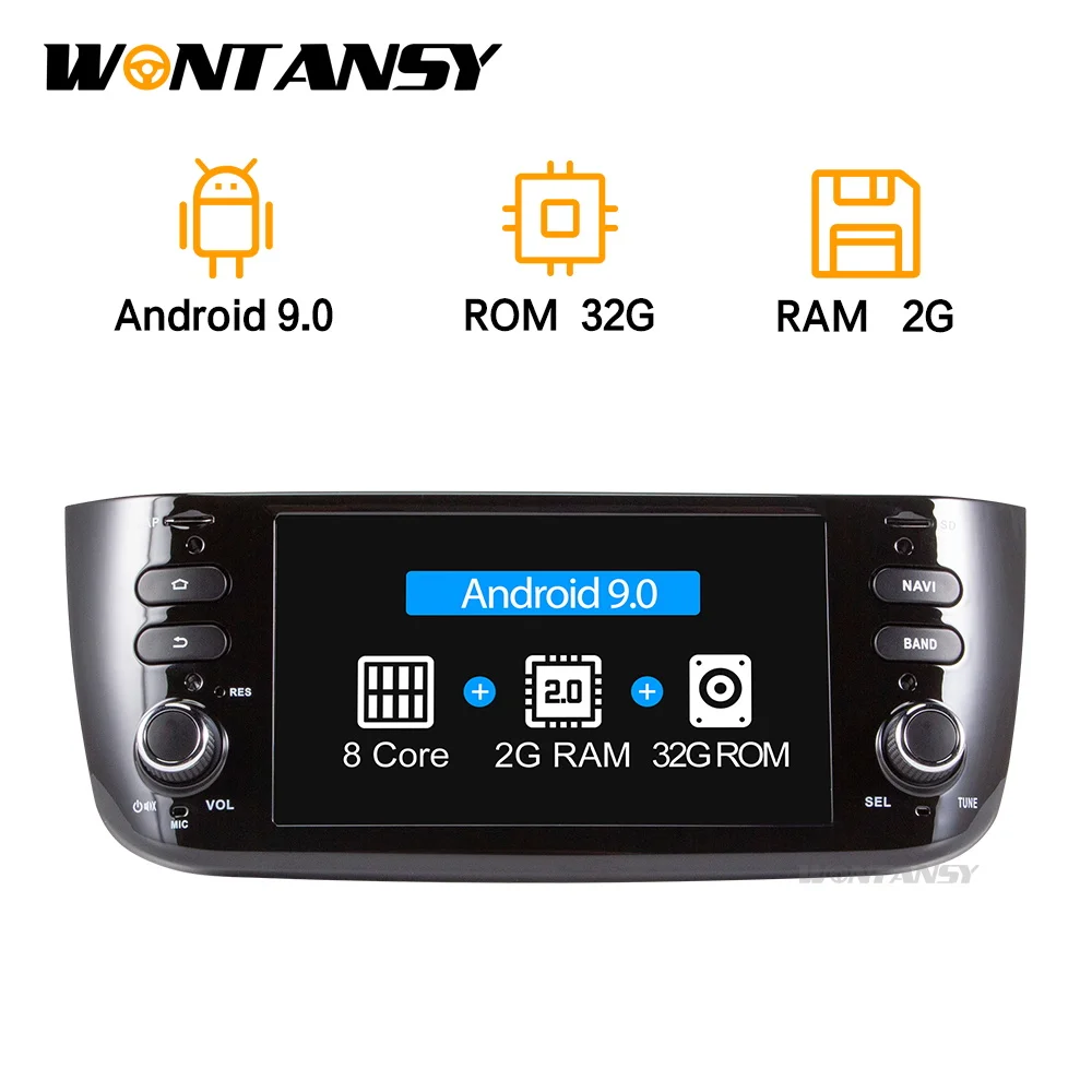 

Wontansy android 9.0 car dvd for Fiat/Linea/Punto 2012 2013 2014 2015 Car Multimedia Player