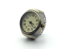  FFLACELL 2021 New Individuality Vintage Punk Elastic Stretchy Quartz Watch Rings for Women Man Hip-hop Couple Accessories 