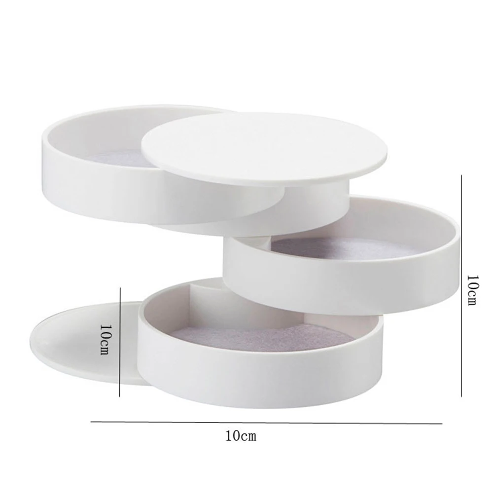 1Pc Storage Box Cylinder Plastic Dust-proof for Travel Trip Women