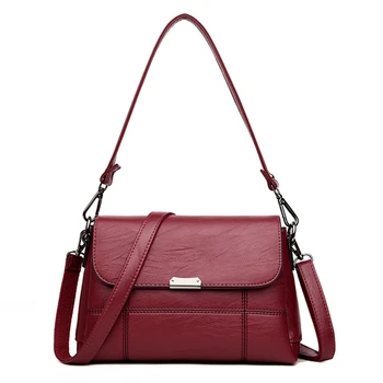 

3-in-1 Leather Luxury Handbags Women Bags Designer Women Messenger Bags Spring Bag Woman Bags For Women 2019 Sac A Main Femme