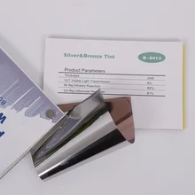 SUNICE 50 см x 600 см односторонняя зеркальная оконная пленка стекло отражающее Солнечный свет наклейка серебристого слоя оттенок комнаты декор «здания» 8% VLT