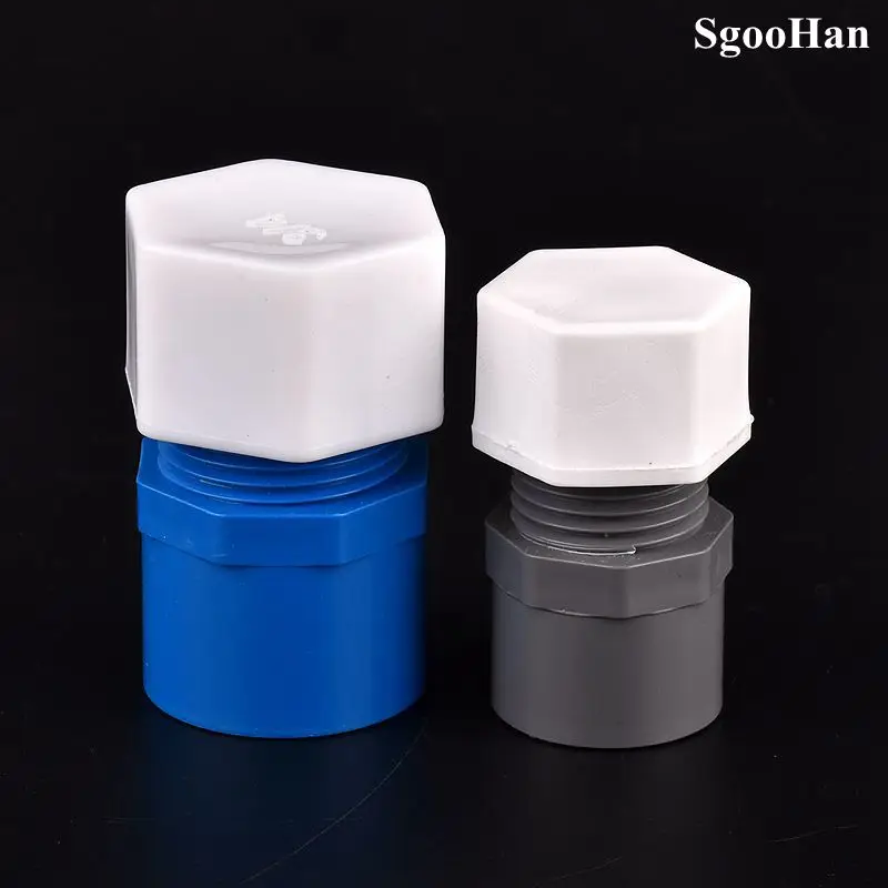 5-10-Pcs-PPR-1-2-3-4-1-Female-Thread-Pipe-Hexagon-Shaped-Blocked-Caps.jpg 5 ~ 10 Db Ppr 1/2 "3/4" 1 "Női Szálcső -Cső Hatszög Alakú Blokkolt Kupak - Image 5