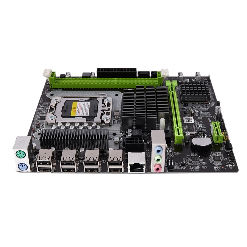 Материнская плата X58PRO2 LGA1356 DDR3 1066/1333/1600/1866 МГц ECC ОЗУ USB2.0 SATA2.0 для сервера Xeon 1356 |