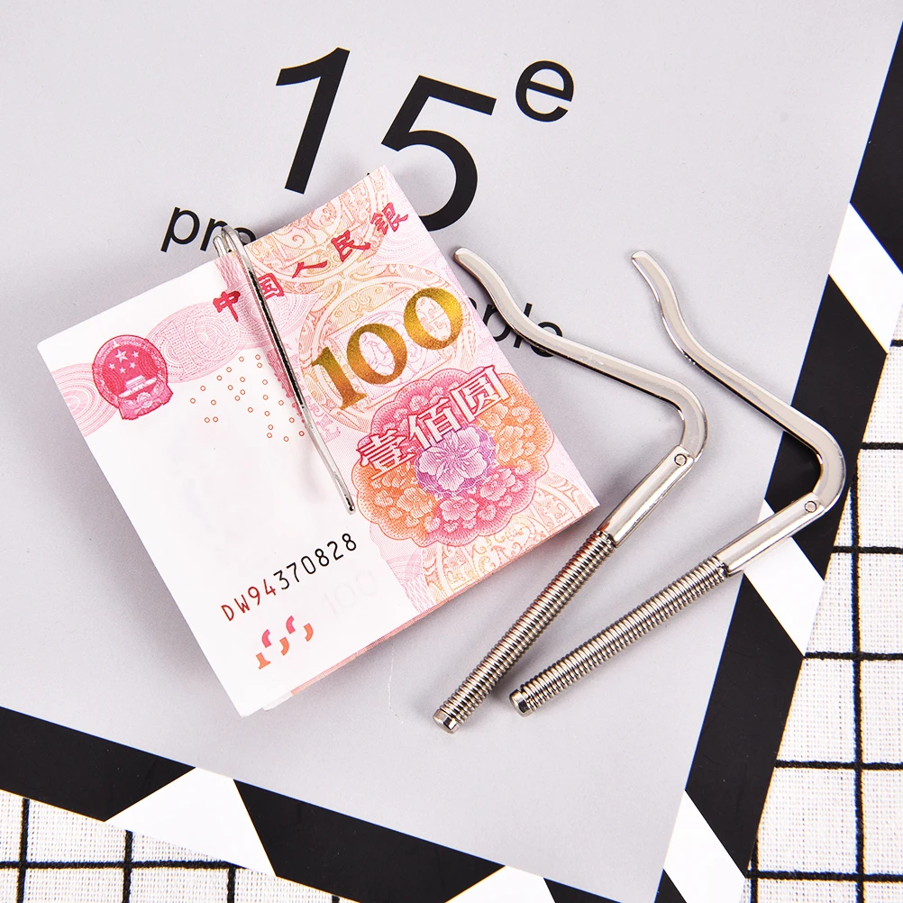 Money Clips Wallet Stainless Steel Metal Money Clips Cash Clip Clamp Holder 7cm/2.75