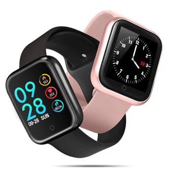 

Smart Watch Women Smartwatch Heart Rate Monitor P70 Fitness Tracker Bracelet Waterproof Sport Wristband for Android ios pk T80