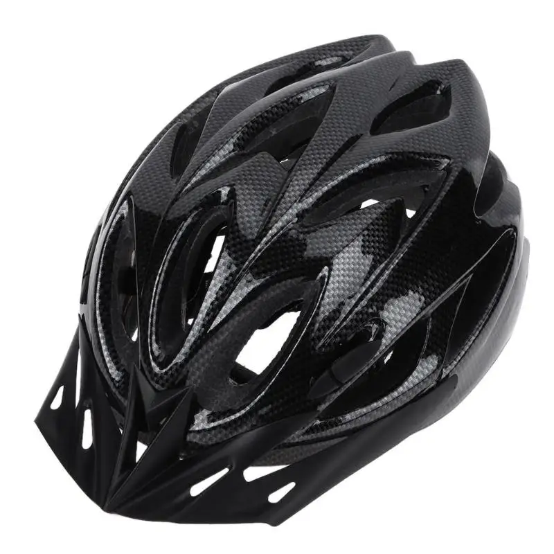 Bicycle Helmets Matte Black Men Women Bike Helmet Back Light MTB Mountain Road Bike Integrally Molded Cycling Helmets