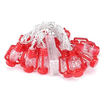 

3 meters 20 LED kerosene lamp string curtain lights for garden decoration Halloween party Christmas tree decoration