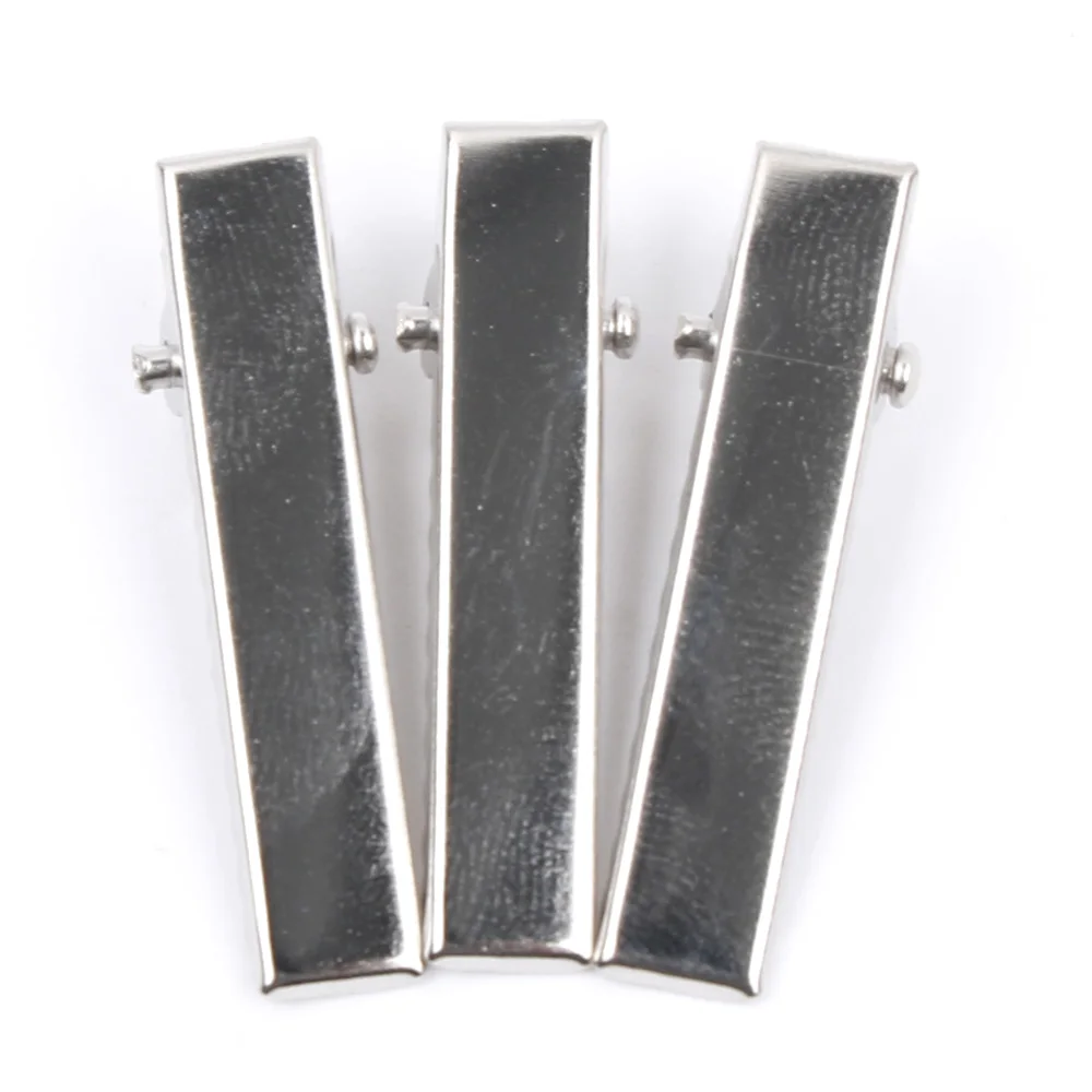Pinces à cheveux alligator en métal pour coiffure et diy_voghion.com