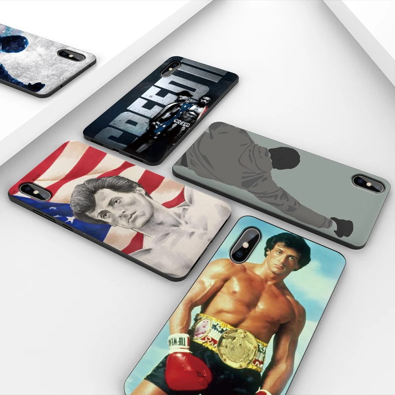 Чехол для телефона для iphone 11 Pro Max XR XS MAX X Boxing strong man для Apple 8 7 6 5S s Plus, силиконовый чехол из ТПУ с рисунком