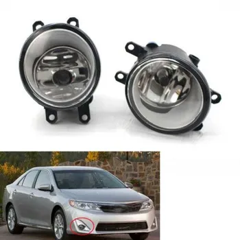 

Pair Clear Lens Replacement Fog Light Lamps with H11 Bulbs For Toyota Yaris Lexus Scion Camry Hybrid 8122006071, 8121006071