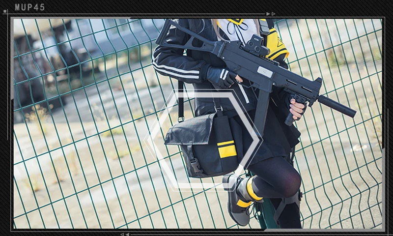 Игра для девочек Frontline UMP45 костюм для костюмированной игры, для Хэллоуина вечерние костюмы